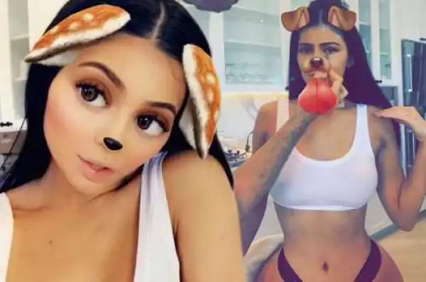 Kylie Jenner Flaunts Waist & Hourglass Curves In New Photo